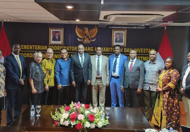 THE PS FOR MINING ELIJAH MWANGI, TOURS INDONESIA TO WOO INVESTORS